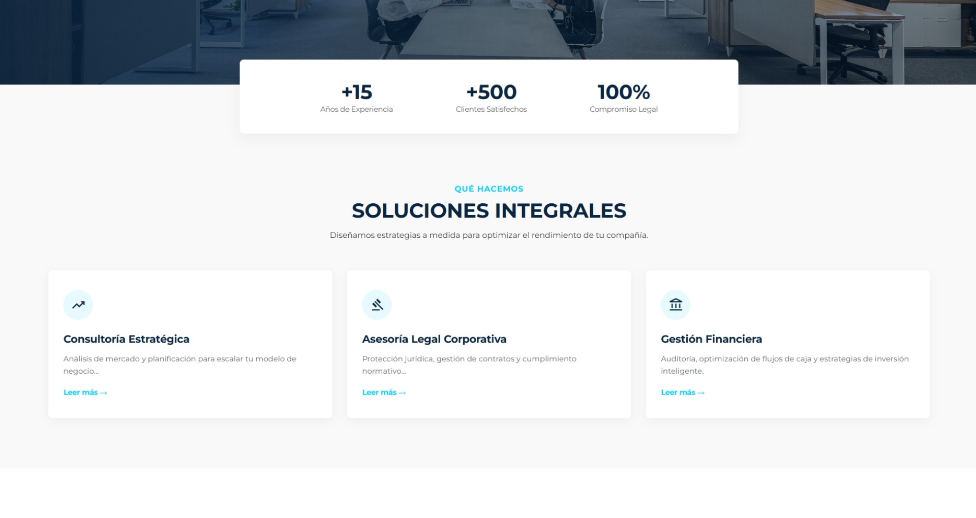 Sección de Servicios