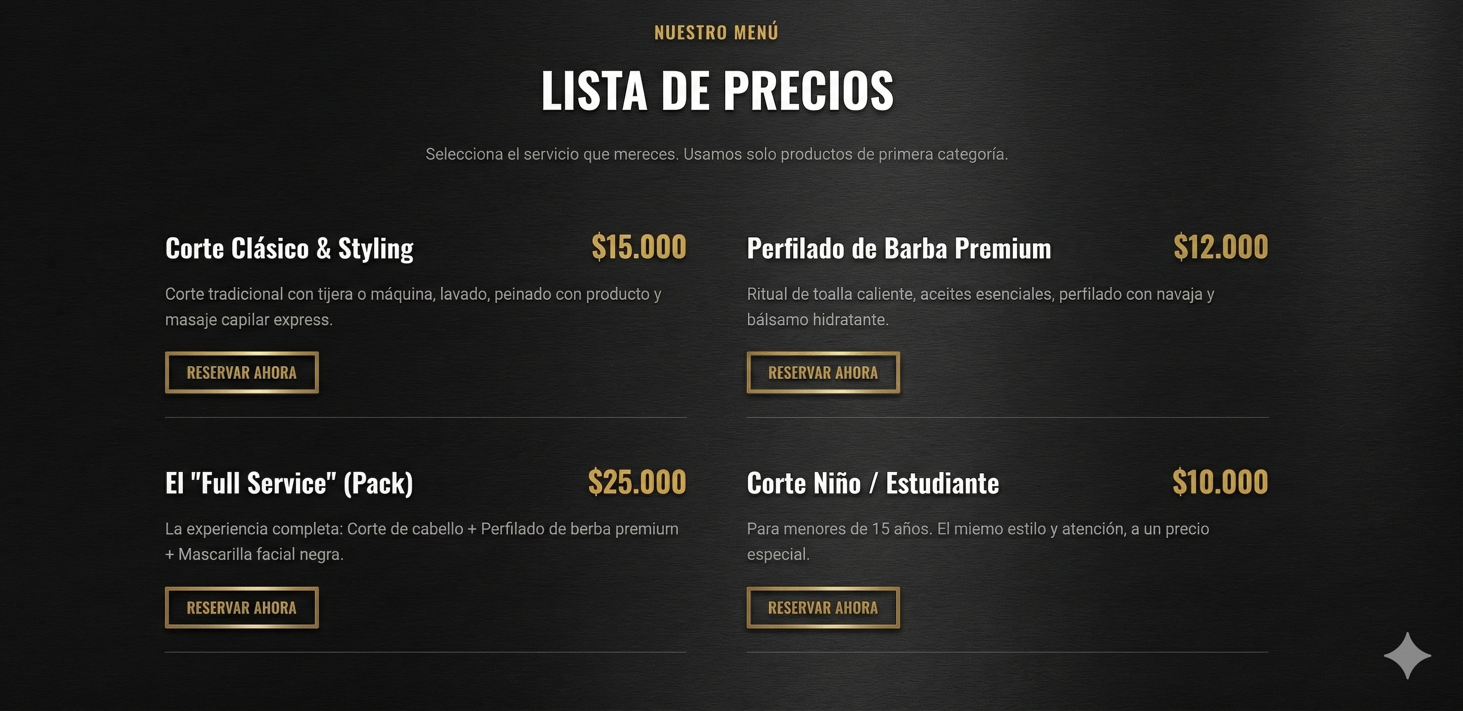 Lista de Precios
