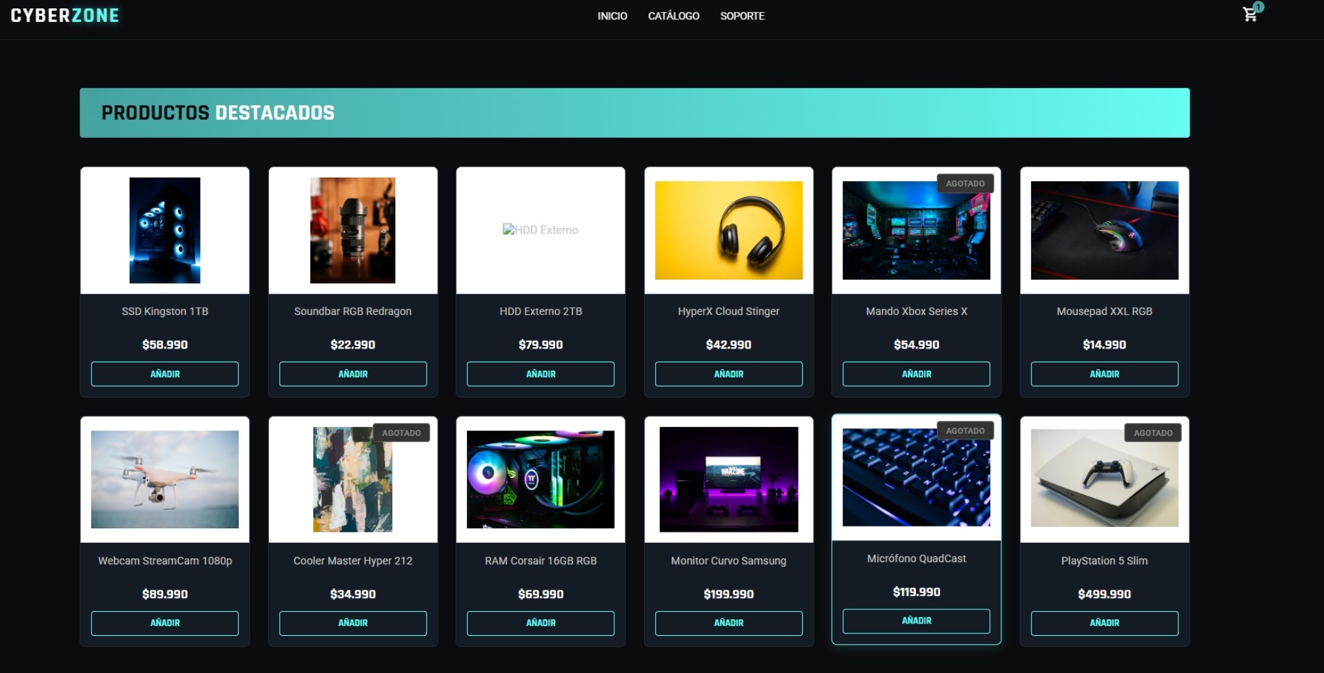 Gestión de Inventario Visual