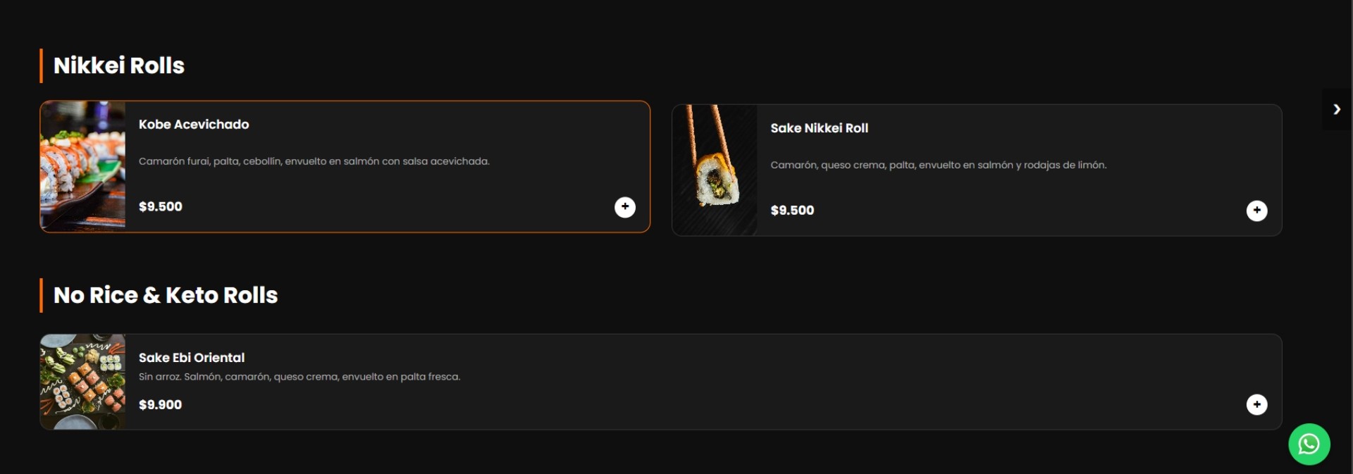 Menú Digital Personalizable